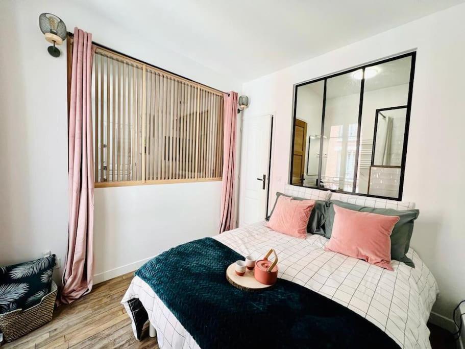 סן-קואן Joli Appartement A 15Min Des Champs Elysee מראה חיצוני תמונה