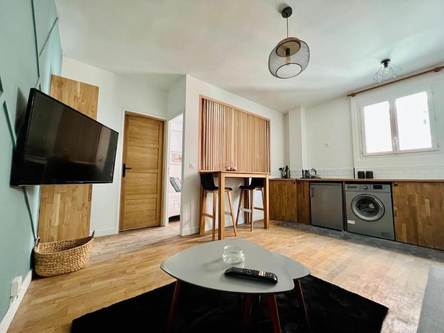 סן-קואן Joli Appartement A 15Min Des Champs Elysee מראה חיצוני תמונה